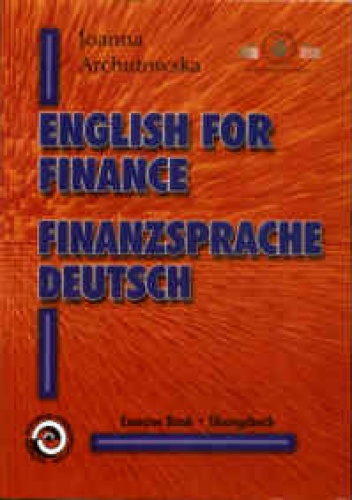 Okladka ksiazki english for finance finanzsprache deutsch