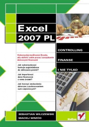 Okladka ksiazki excel 2007 w firmie controlling finanse i nie tylko