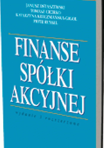 Okladka ksiazki finanse spolki akcyjnej wydanie 3 rozszerzone