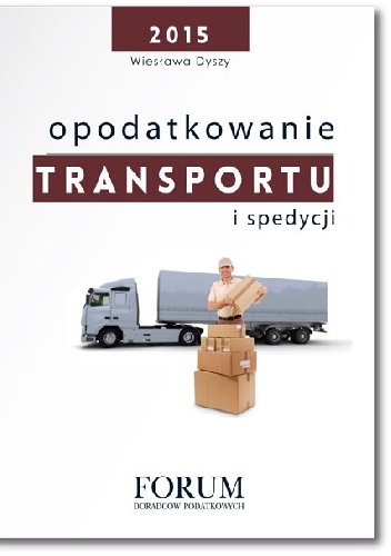 Okladka ksiazki opodatkowanie transportu i spedycji