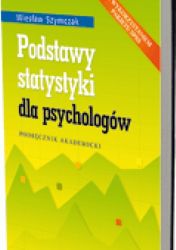 Okladka ksiazki podstawy statystyki dla psychologow podrecznik akademicki