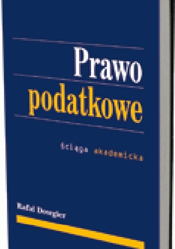 Okladka ksiazki prawo podatkowe sciaga akademicka