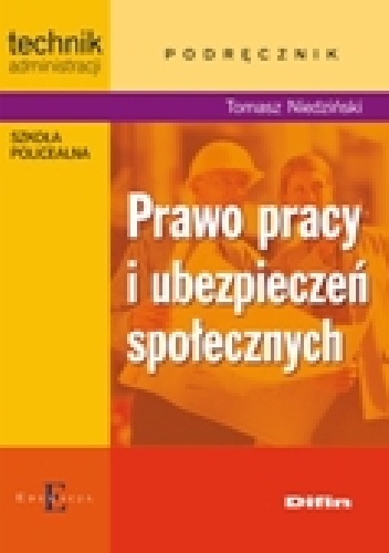 Okladka ksiazki prawo pracy i ubezpieczen spolecznych