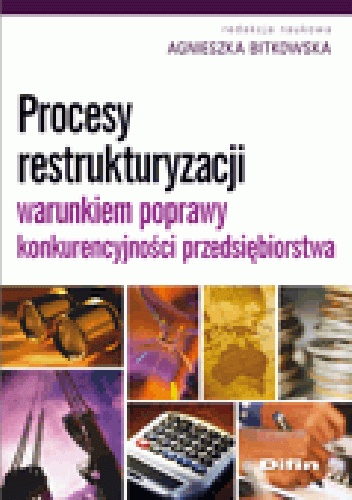 Okladka ksiazki procesy restrukturyzacji warunkiem poprawy konkurencyjnosci przedsiebiorstwa