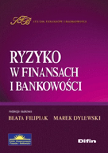 Okladka ksiazki ryzyko w finansach i bankowosci