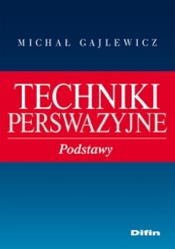 Okladka ksiazki techniki perswazyjne podstawy