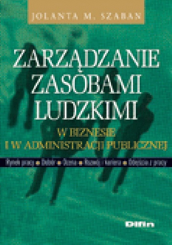 Okladka ksiazki zarzadzanie zasobami ludzkimi w biznesie i w administracji publicznej